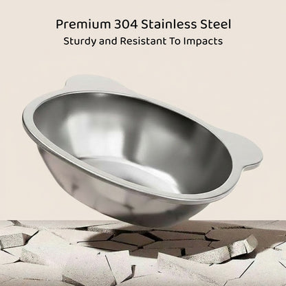 Scoopa Elevate™ | Stainless Steel Elevated Cat Bowl