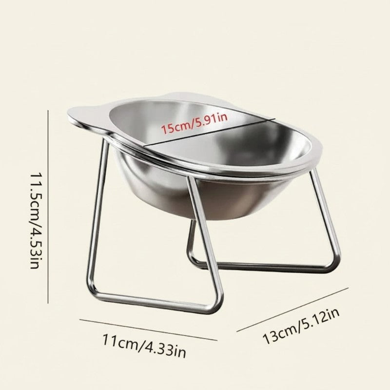Scoopa Elevate™ | Stainless Steel Elevated Cat Bowl