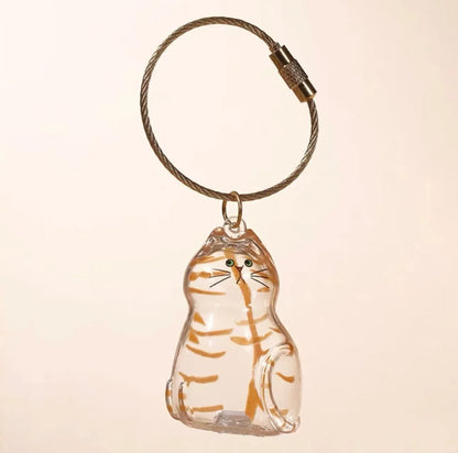 Scoopa Keepsake™ | Cat Fur Memorial Keychain Charm